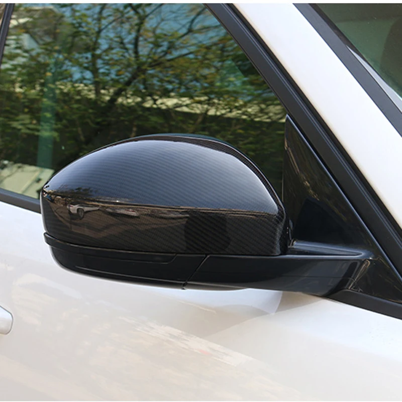 

Free Shipping High quality Carbon Fiber Motor Car Automobile Rearview Mirror Cover For Jaguar F-Pace X761