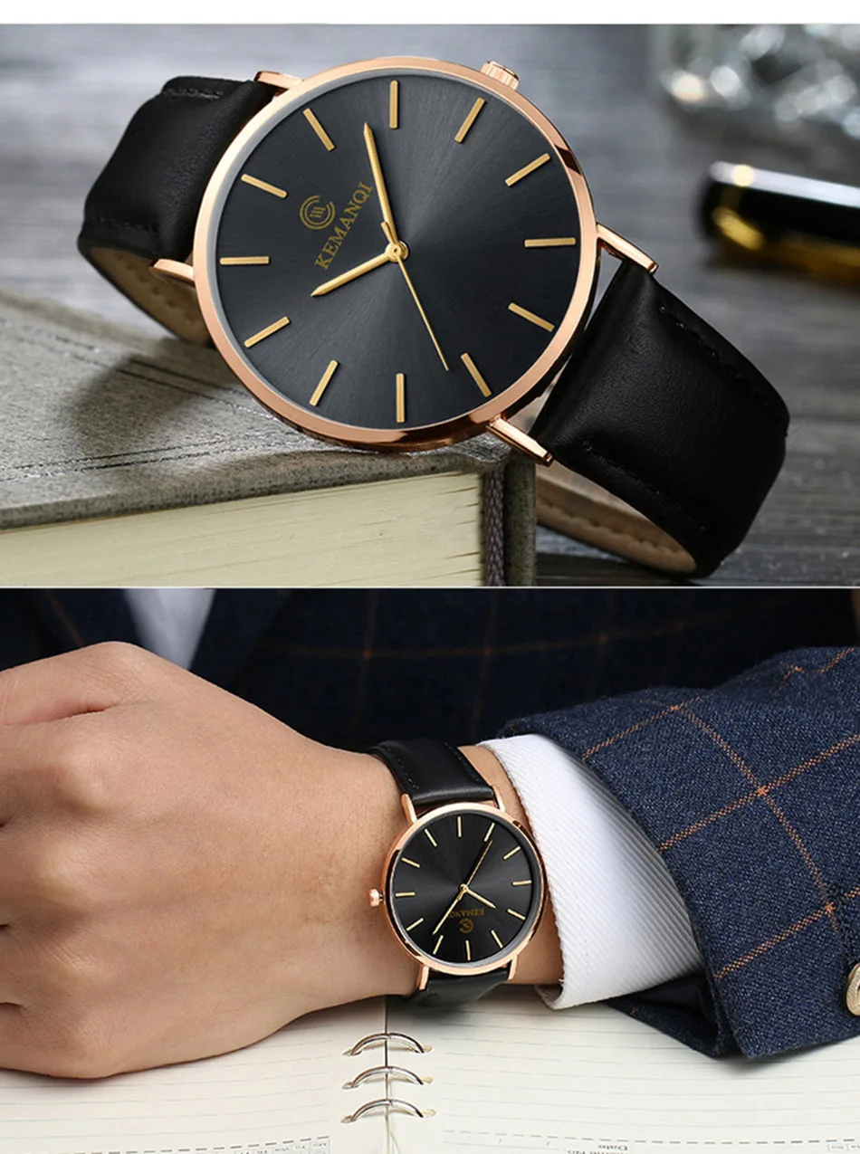 Relogio Masculino Ultra Thin Watches  (9)