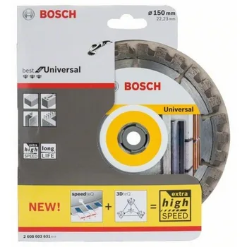 

BOSCH 2608603631 Disc diamond Best Universal 150x2,4x12mm