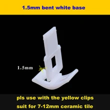 Экономичная дешевая система выравнивания 100 шт. 100 клипс выравниватель распорки для плиточных инструментов