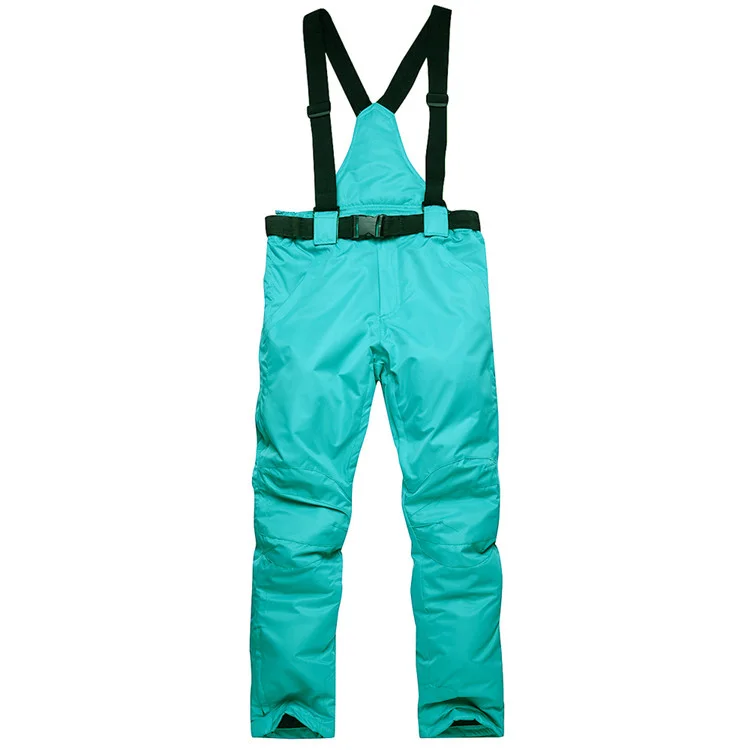 Женские брюки для сноубординга, водонепроницаемые, ветрозащитные, для женщин, для сноуборда, лыжного спорта, комбинезон, лыжные брюки, для улицы, для горного туризма, брюки - Цвет: light blue