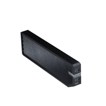 

Hard Drive Storage Enclosure with 3 Front USB 3.0 Ports Media Hub for Xbox One Console