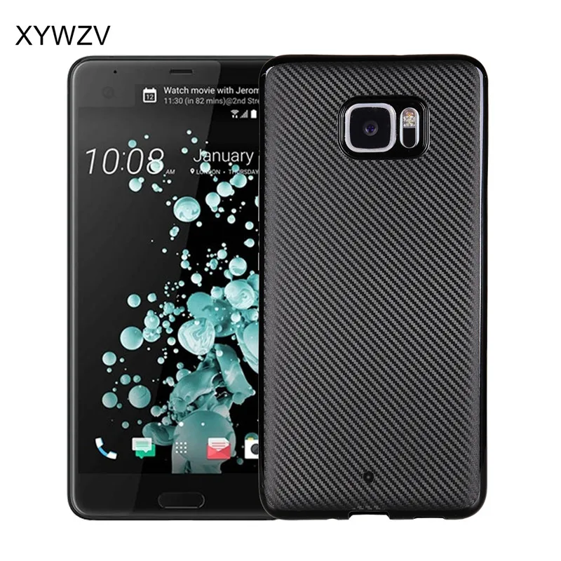 

sFor HTC U Ultra Case Soft TPU Armor Shockproof Silicone Phone Case For HTC U Ultra Cover For HTC Ocean Note / U Ultra Fundas