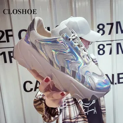Las Zapatillas de Deporte Closhoe para Damas en la Nueva Web de la Primavera las Zapatillas para Mujer Famosas Combinan con la Moda de Zapatillas Blancas Gruesas Ultra Calientes Las Zapatillas de Deporte Closhoe para Damas en la Nueva Web de la Primavera las Zapatillas para Mujer Famosas Combinan con la Moda de Zapatillas Blancas Gruesas Ultra Calientes