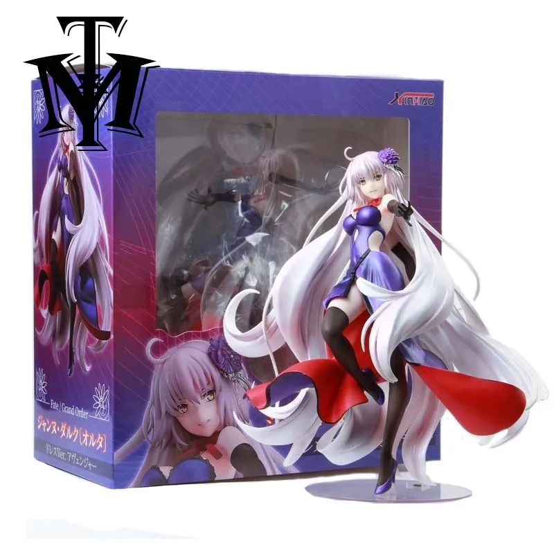 Аниме альтер из новеллы Fate/Большой заказ Мститель Жанна д 'Арк платье 1/7 полная