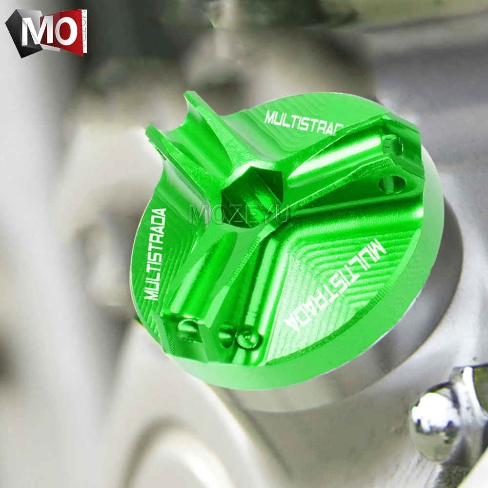 M20* 2,5 Машинное масло наполнитель сливная заглушка болт винт крышки бак Кепки гайка для поездок на мотоцикле Ducati Multistrada 1200 1200 S 2010 - Цвет: M20x2.5 Multistrada