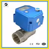 CWX-25S motorized ball valve with manual function with stainless steel material DC3-6v DC12v DC24v AC110v AC220v for water leak ► Photo 2/3