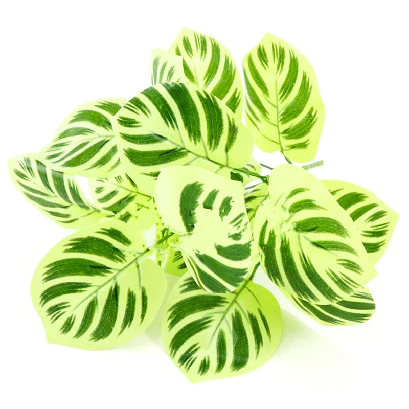 Искусственные 5 головок зеленые круглые листья редис растения зеленые стены декоративные растения украшения дома свадьбы