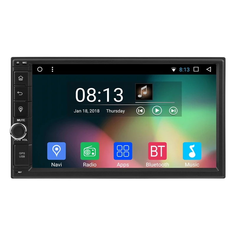 

7 Inch 2 Din 1080P Octa-core Android Car Stereo MP5 Player Bluetooth OBD A2DP WiFi 4G FM Radio Autoradio GPS Navigation