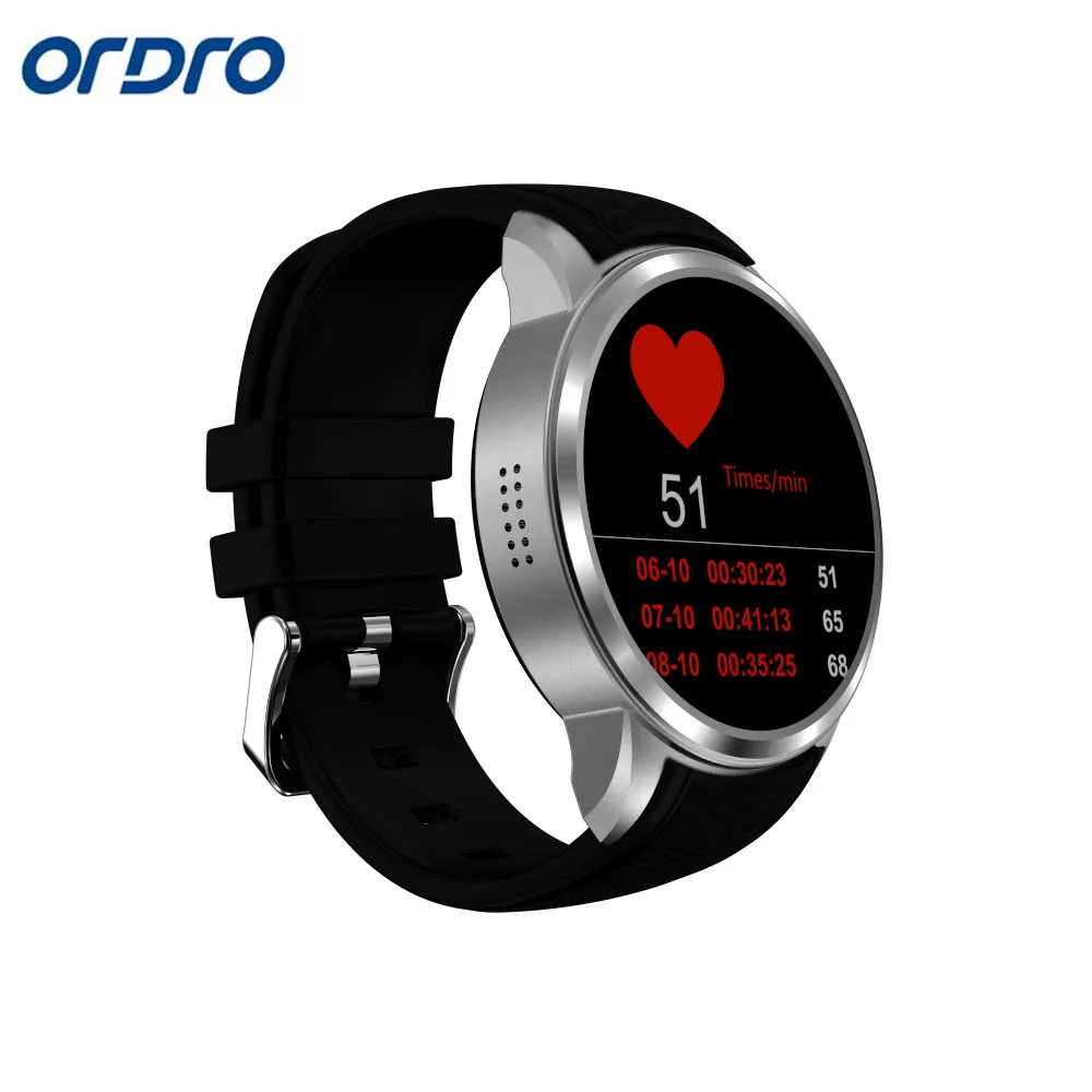 

Ordro X200 Smart watch Android 5.1 System Bluetooth 4.0 Heart Rate Gps 2mp Camera
