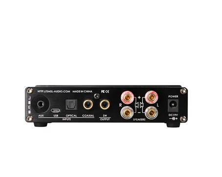 Чистый цифровой усилитель мощности S.M.S.L smsl Q5 PRO HiFi аудио AUX бас с дистанционным