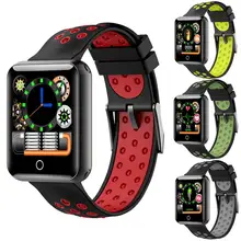 SHZONS Q18S 1,54 большой Сенсорный экран Цвет Экран IP68 Водонепроницаемый Смарт Спорт Браслет Смарт часы Bluetooth для IOS для Android