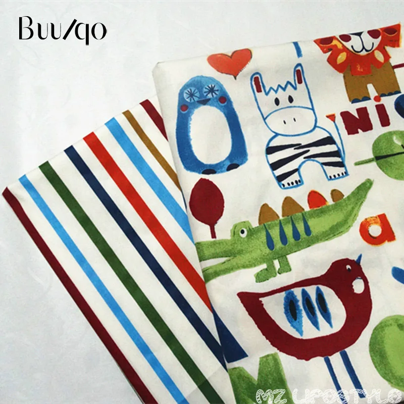 

100% Cotton Twill Printed Sewing Upholstery Fabric by half meter DIY Handmade Material Patchwork For Cloth Sheets 50*160cm