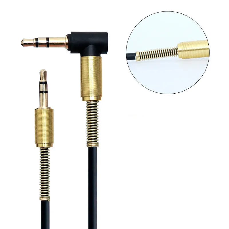 ZUCZUG 1M 3.5mm Male to Male Audio Cable Jack 3 5 Aux Cable For Car MP3 / 4 Headphone Mobile Phone Speaker Aux Cord Wire ZUCZUG 1M 3.5mm Male to Male Audio Cable Jack 3 5 Aux Cable For Car MP3 / 4 Headphone Mobile Phone Speaker Aux Cord Wire