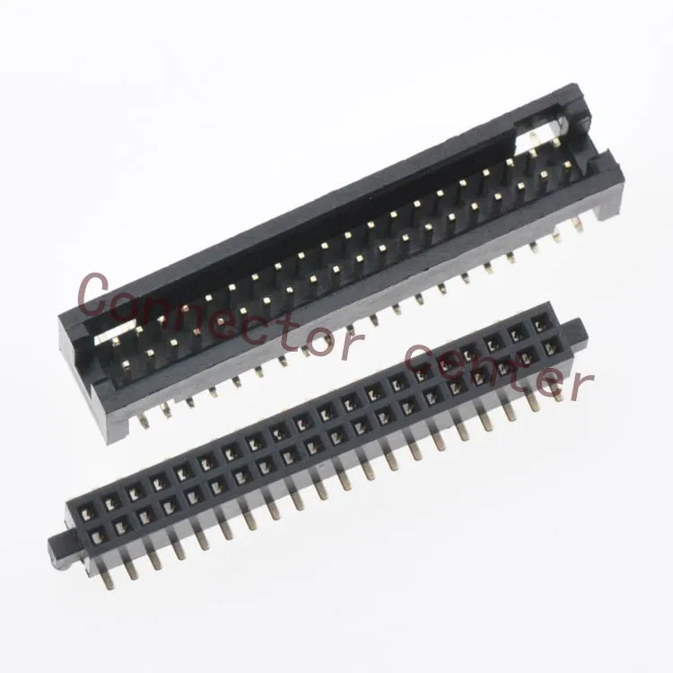 

Board to Board Connector 1.27mm Pitch 2*20Pin 20POS Famale Height4.6mm Male5.8mm Shut Height 6.4mm