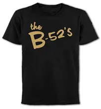 2017 dos homens Logotipo Camiseta El B-52-Post Punk Pop Colores Verão Tee de Manga Curta Dos Homens do Projeto(China)