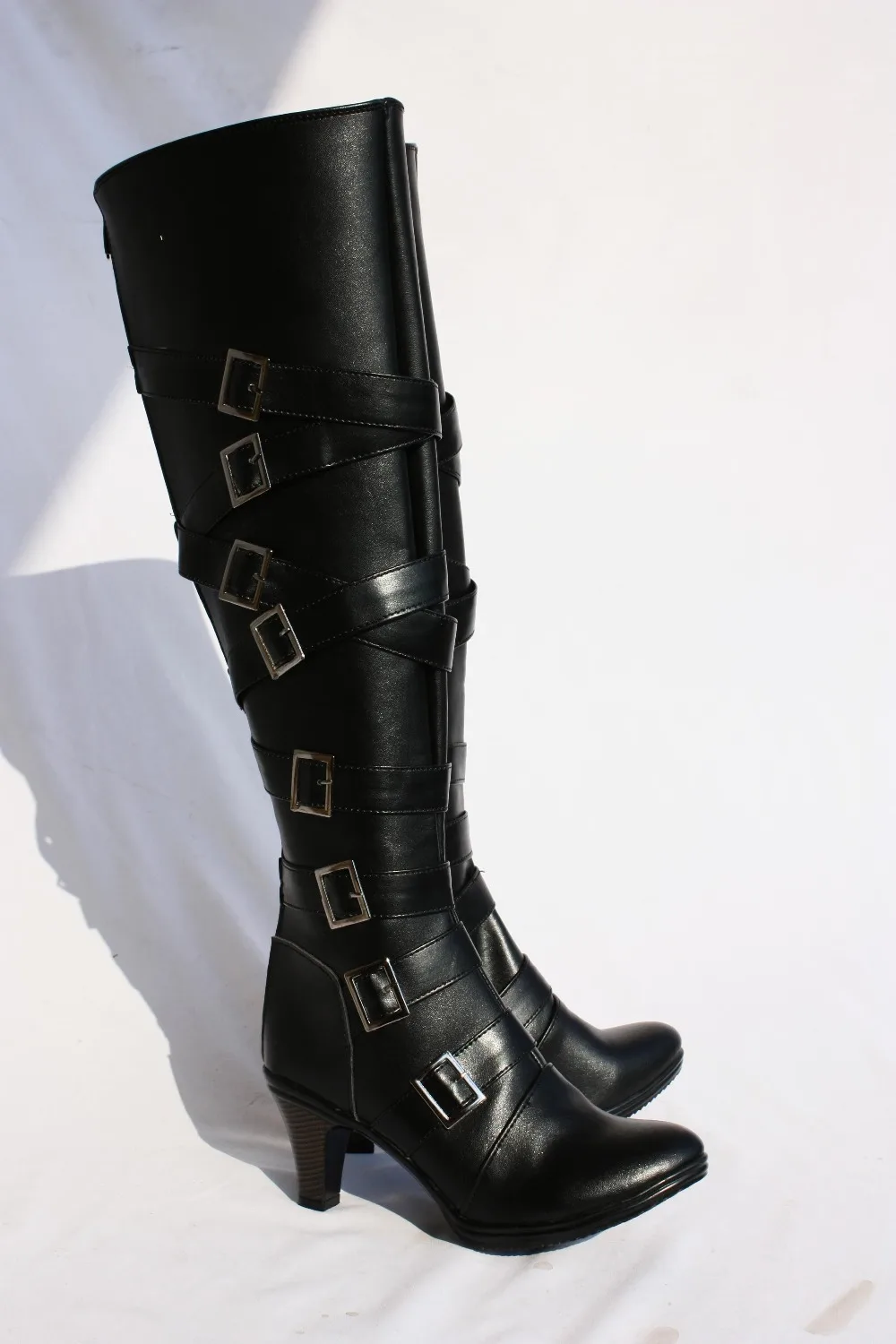 

Anime Black Butler Kuroshitsuji Monoshitsuji cosplay costume Undertaker lolita punk party ceil Shire boots shoes