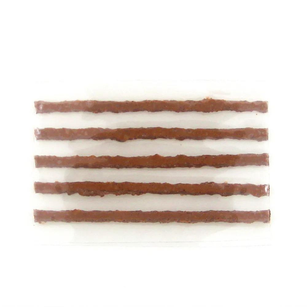 

60pcs black/brown Tubeless Tire Repair Seal String Rubber Filler Strips 4.5mm*100mm