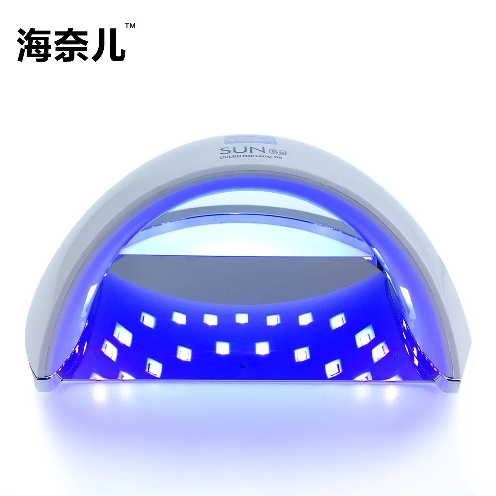 

Beauty Nail Arts Now Innovation 48w Switchable Gel Nail Polish Curing Machine SUN6S Quick Hand Automatic Sensor UV LED Nail Lamp