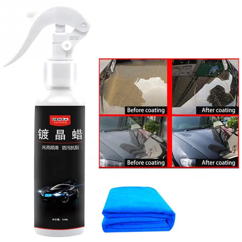 120ml Anti scratch Car Paint Crystal Plating Wax Super Hydrophobic Glass Spray Coatingin