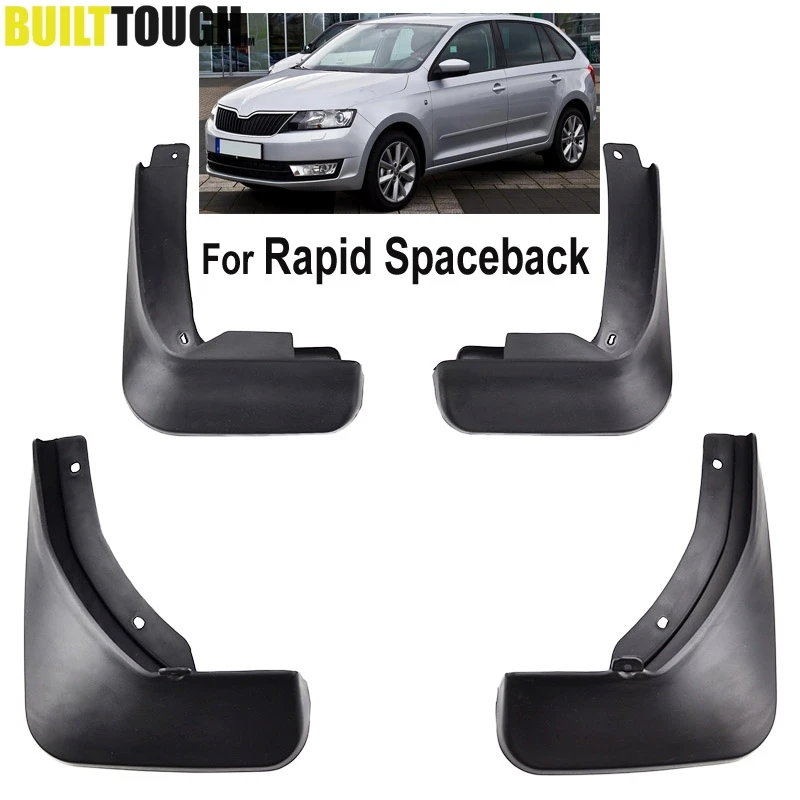 

FIT FOR SKODA RAPID 2013 2014 2015 2016 2017 2018 SPACEBACK HATCHBACK HATCH MUDFLAPS SPLASH GUARD MUDGUARDS FRONT REAR