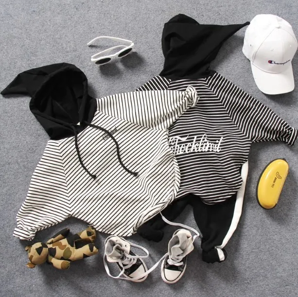 

only sweater 1pc 2-7Y new striped boys sweaters spring boys t shirt autumn boys tee shirt boys costume