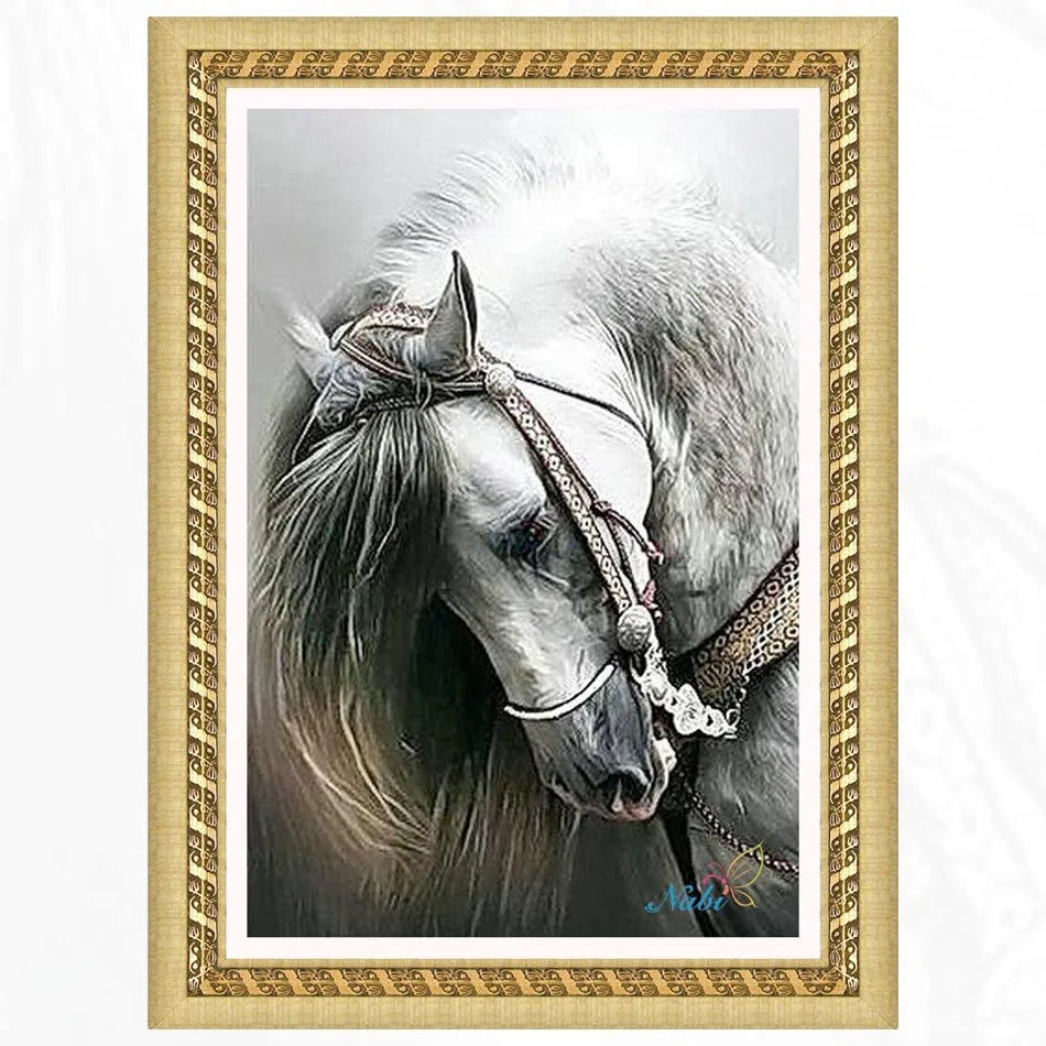 Buy Horse Round diamond mosaic painting diamond