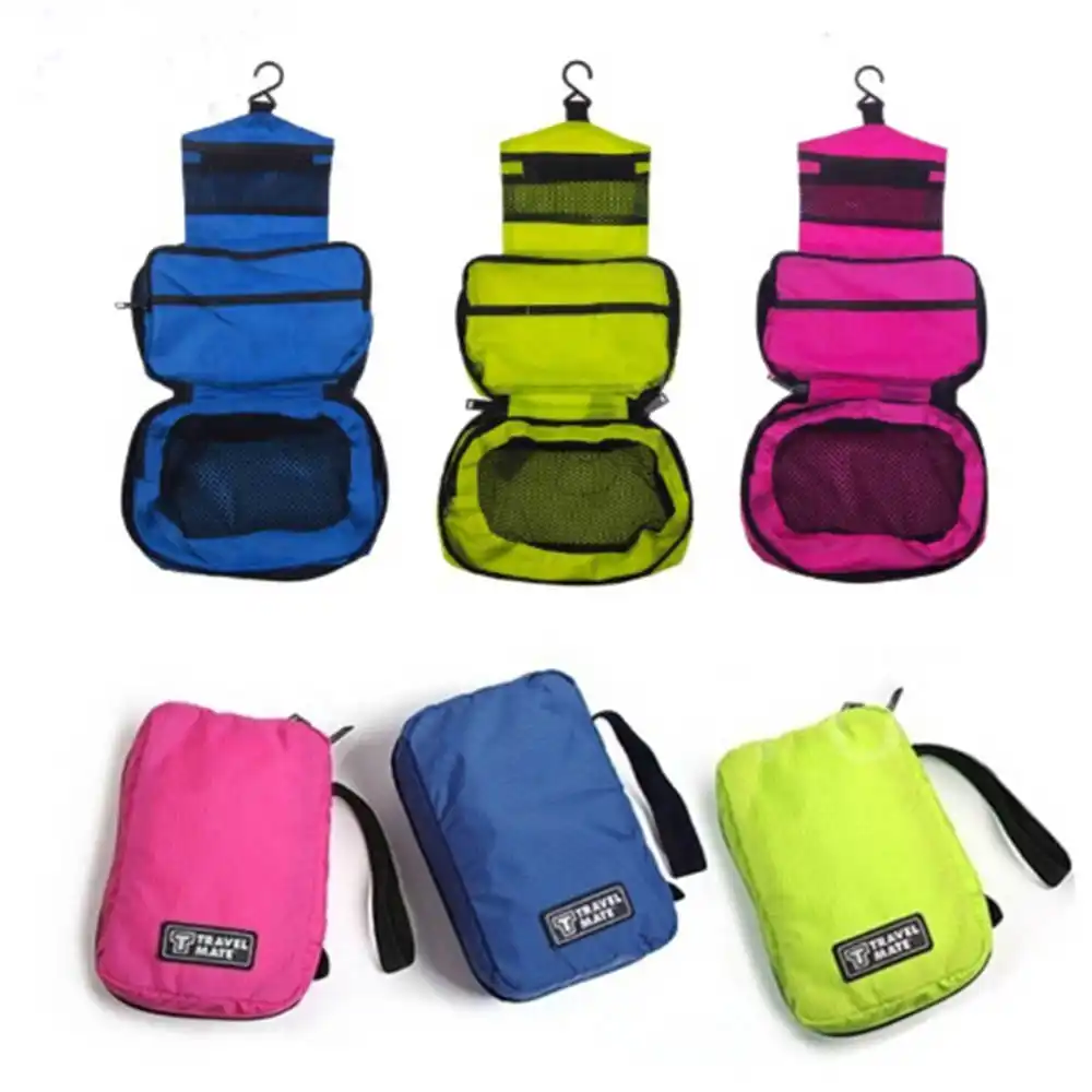 folding hanging toiletry bag