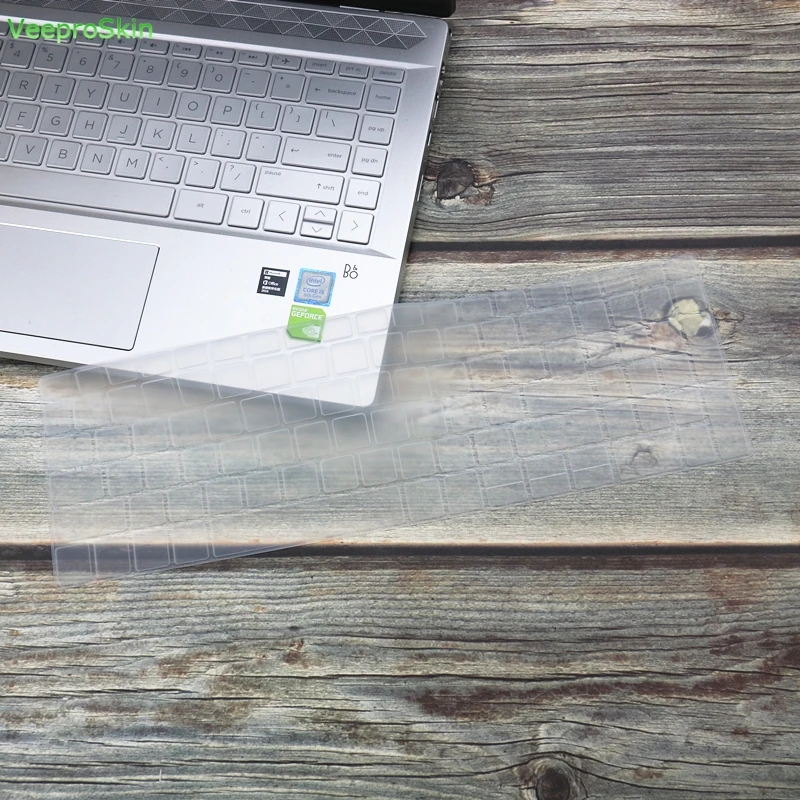 Clear Силиконовая клавиатура для ноутбука, защитный чехол для 15," Dell Inspiron 15 5584, ноутбук, компьютер, i5584-7063SLV 15 15,6 дюймов - Цвет: Clear