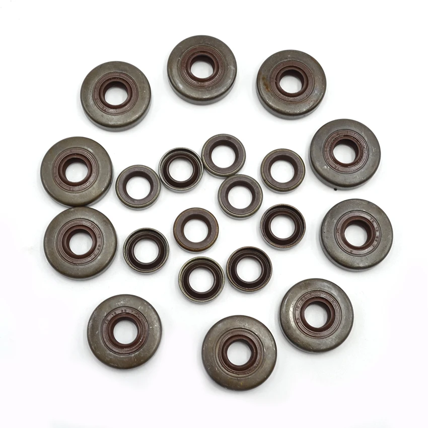 Grooved Ball Bearing Oil Seals Set for Stihl FS160 FS220 FS280 Brush Cutter Part