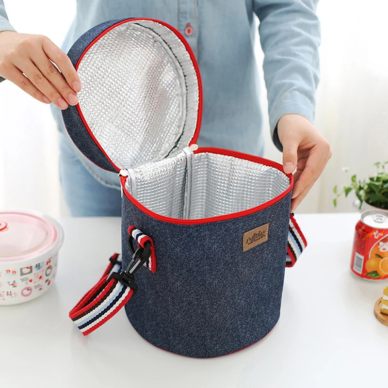 

Portable Picnic Storage Bag Travel Food Insulated Thermal Cases Organizer Lunch Bag Large Capacity Bag 5 Styles