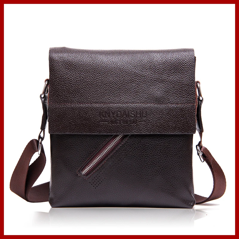 Famous Brand Italian Design Top Leather Men Bag Leisure Business Famous Brand Italian Design Top Leather Men Bag Leisure Business Cowhide Messenger Bags