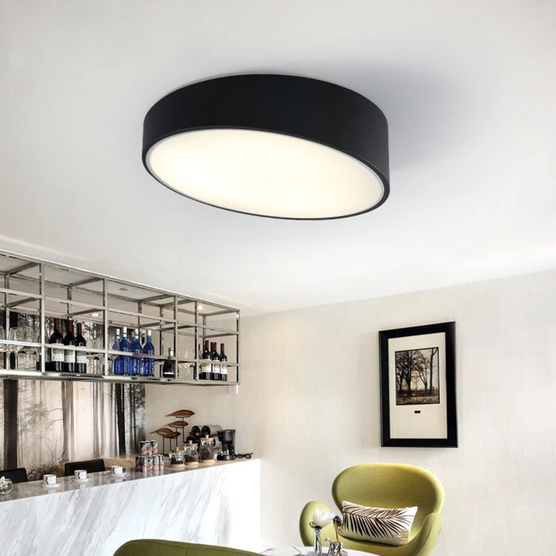 

Art Creative LED Ceiling lamp Modern Living Room Bedroom Round Fixtures Indoor Hone Linging LED Ceiling light Add Remote Control