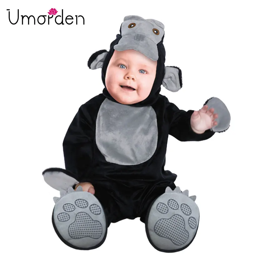 Umorden/костюм на Хэллоуин для маленьких детей с изображением животных обезьяны