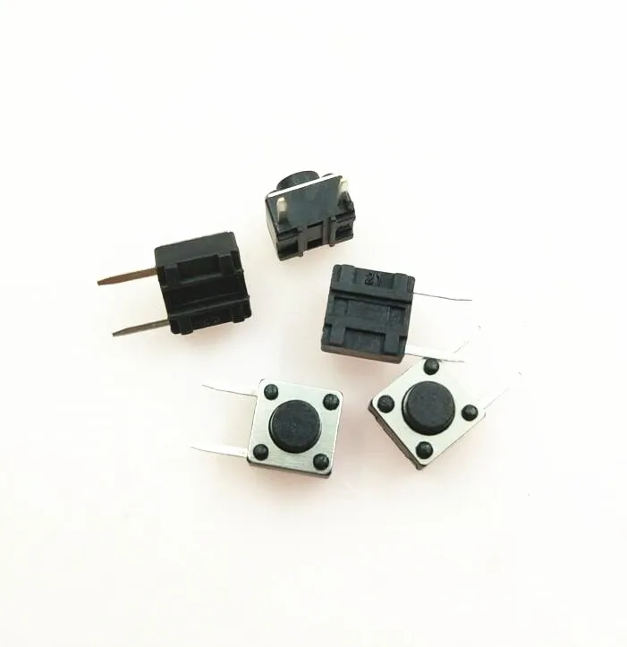 100 шт. 6*6*6 мм SMD Такт светильник сенсорный выключатель 2 pin Боковая кнопка микро