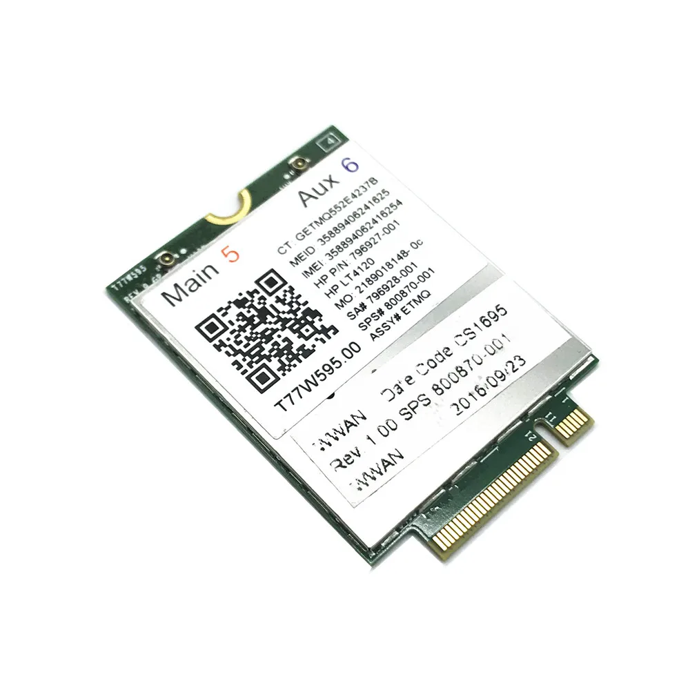 M dulo M dem LT4120 LTE T77W595 4G 150Mbps WWAN M 2 Para HP Probook m-dulo-m-dem-lt4120-lte-t77w595-4g-150mbps-wwan-m-2-para-hp-probook