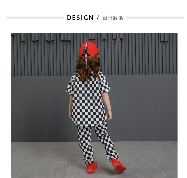 2018 big boys and girls sports clothes Hip hop dance costumes jazziness performance costumes children's suits 4-18 years kids (3)