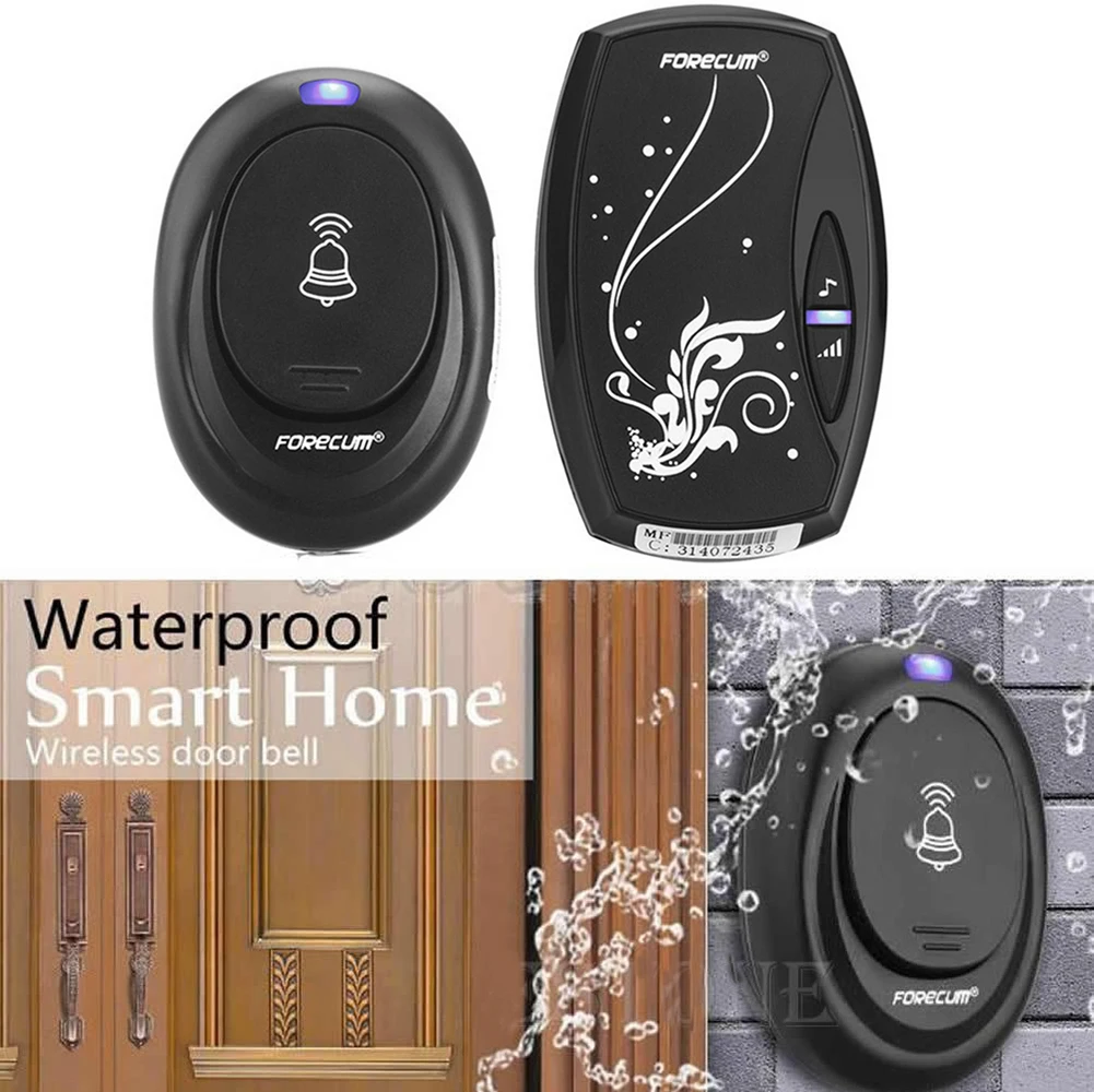 Wireless Doorbell Outdoor Plug-in Smart Doorbell Wireless Electronic Doorbell