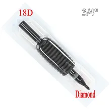 30 шт. x одноразовые насадки для тату-трубки смешанного размера 3/"(19 мм) для игла для татуировочного пистолета чернил чашки комплект держателей DTG-B3616-18D