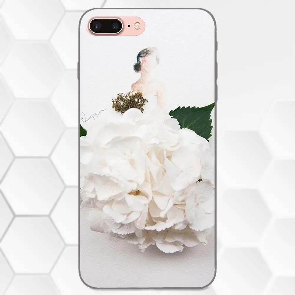 Свадебное платье для девушки Huawei Honor Enjoy Mate Note 6s 8 9 10 20 Lite Play Pro P smart мягкий чехол