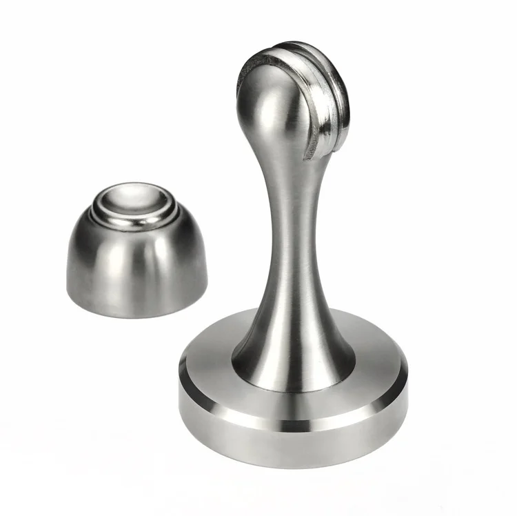 VIBORG Deluxe Solid 304 Stainless Steel Casting Powerful Floor mounted Wall mounted Magnetic Door Stopper Stops Doorstop,RS-33