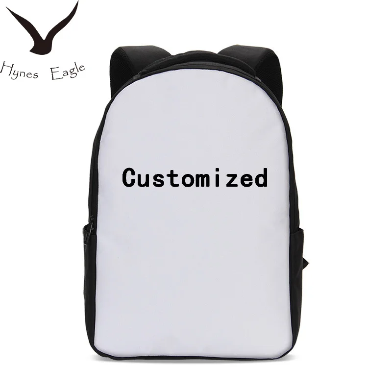 

Hynes Eagle Custom Your Image Name Logo Backpacks 3D Printing Travel Backpacks Bookbag School Bag Casual Laptop Backpacks