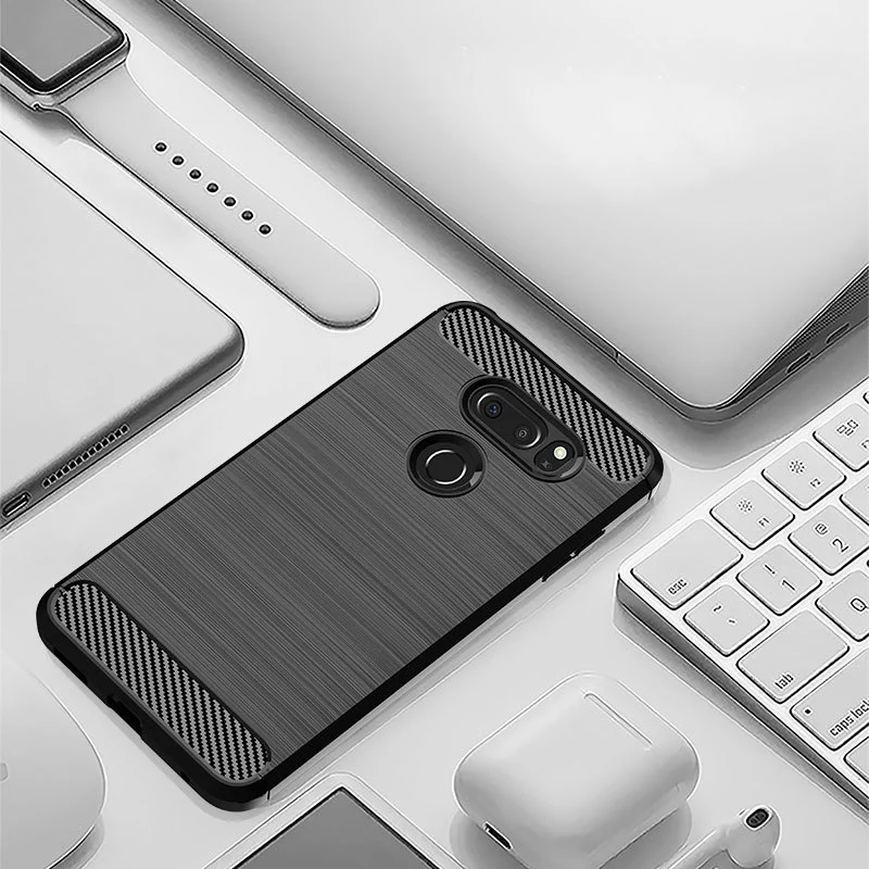 Чехол для LG V30 мобильный телефон чехол из матового углеродного волокна