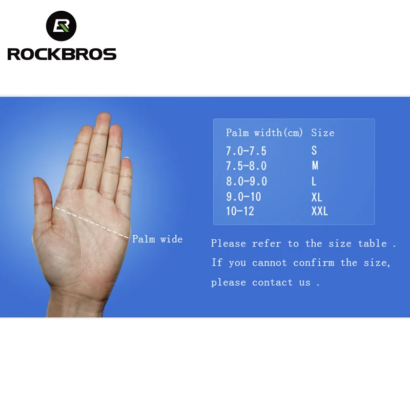 Велосипедные перчатки ROCKBROS гелевые дышащие нескользящие спортивные с открытыми