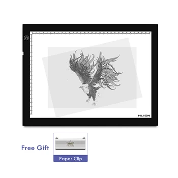 Huion 17.7 Inch Drawing Tablet LED Light Box Tracer A4 Adjustable Lightness Graphic Tablets Writing Pad Copy Board Art Painting