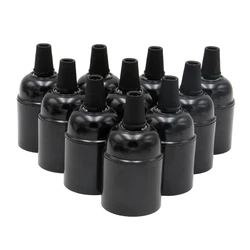 3 Pieces 10 Pieces E27 Bakelite Lamp Holder Plastic Light Socket E27 Scerw Lamp Base Bulb Holder Fittings