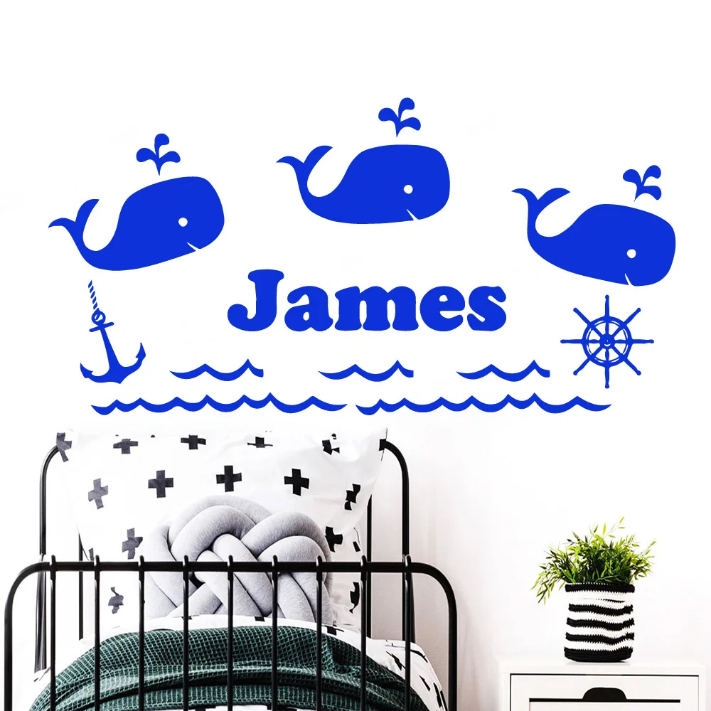

Cartoon Custom name Wall Stickers Mural Art Home Decor for Living Room Company School Office Decoration Wall Decoration
