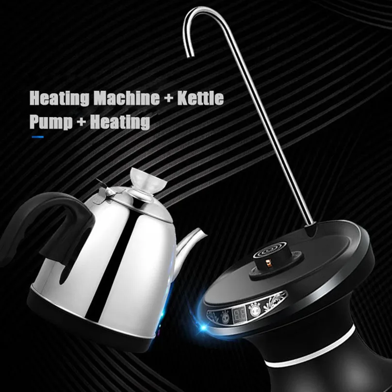 Instant Heat Hot Water Dispenser Portable Desktop Dispensador De Agua With Stainless Water Kettle Water Pump for Bottles