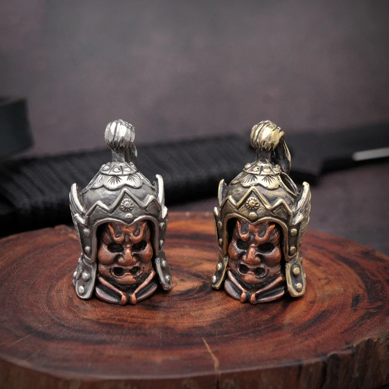 EDC тибетский серебряный латунный нож бусы кулон уличный Паракорд DIY украшения