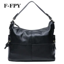 Брендовая Дизайнерская Женская Повседневная Сумка-тоут из высококачественной воловьей кожи, женская сумка из органической кожи, модная сумка через плечо